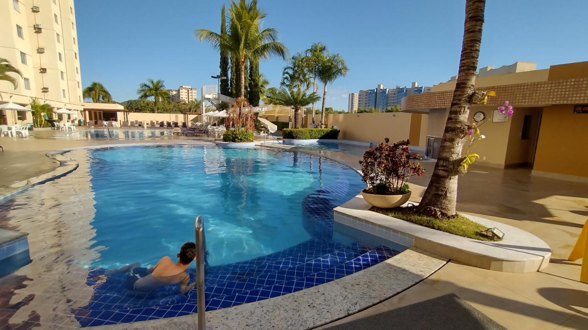 Prive Das Thermas II Caldas Novas - Achei Ferias - Com Roupa De Cama Exterior foto